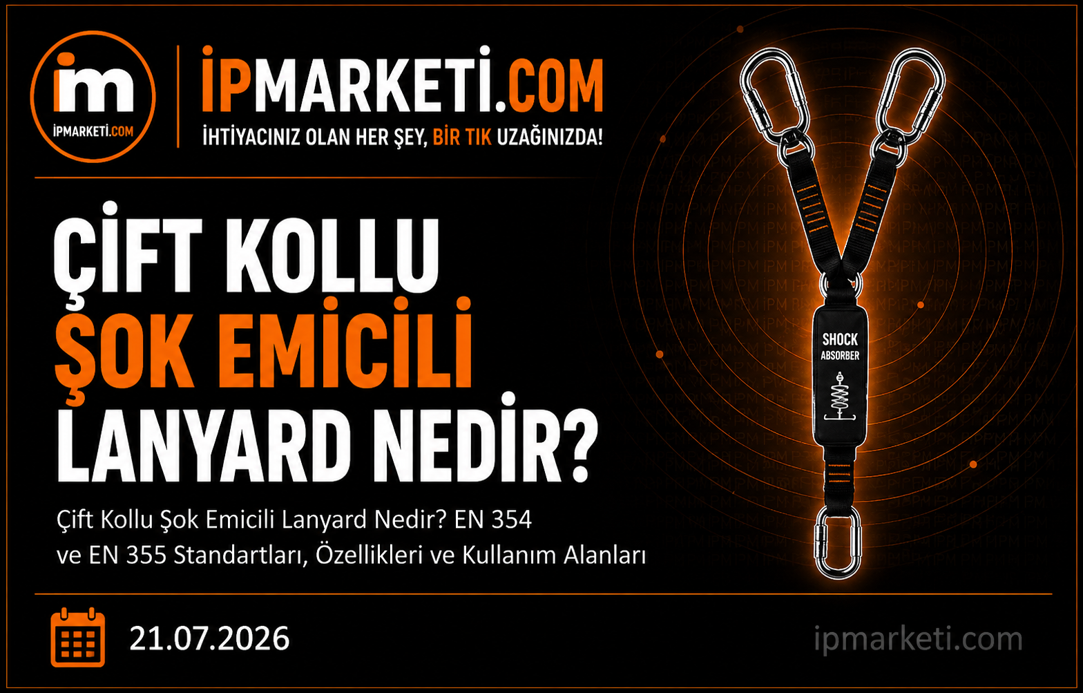Çift Kollu Şok Emicili Lanyard Nedir