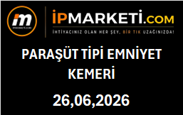Paraşüt Tipi Emniyet Kemeri