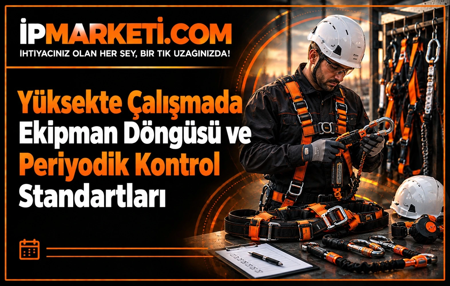Yüksekte Çalışmada Ekipman Döngüsü ve Periyodik Kontrol Standartları
