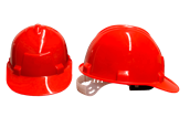 KB 505 Plain Safety Helmet Red