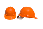 KB 580 Screw Type Safety Helmet Orange