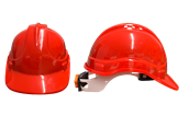 KB 660 Vented Safety Helmet Red