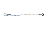 KI 280 Single-Leg Lanyard with One Side Prusik