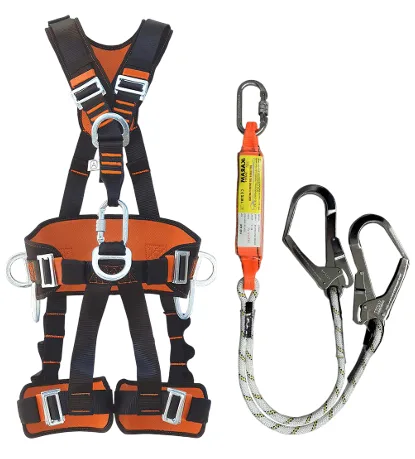 KP 45 Emniyet Kemeri ve KA 341 Çift Kollu Lanyard Seti