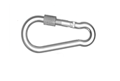 KYV 08 mm Screw Gate Steel Carabiner