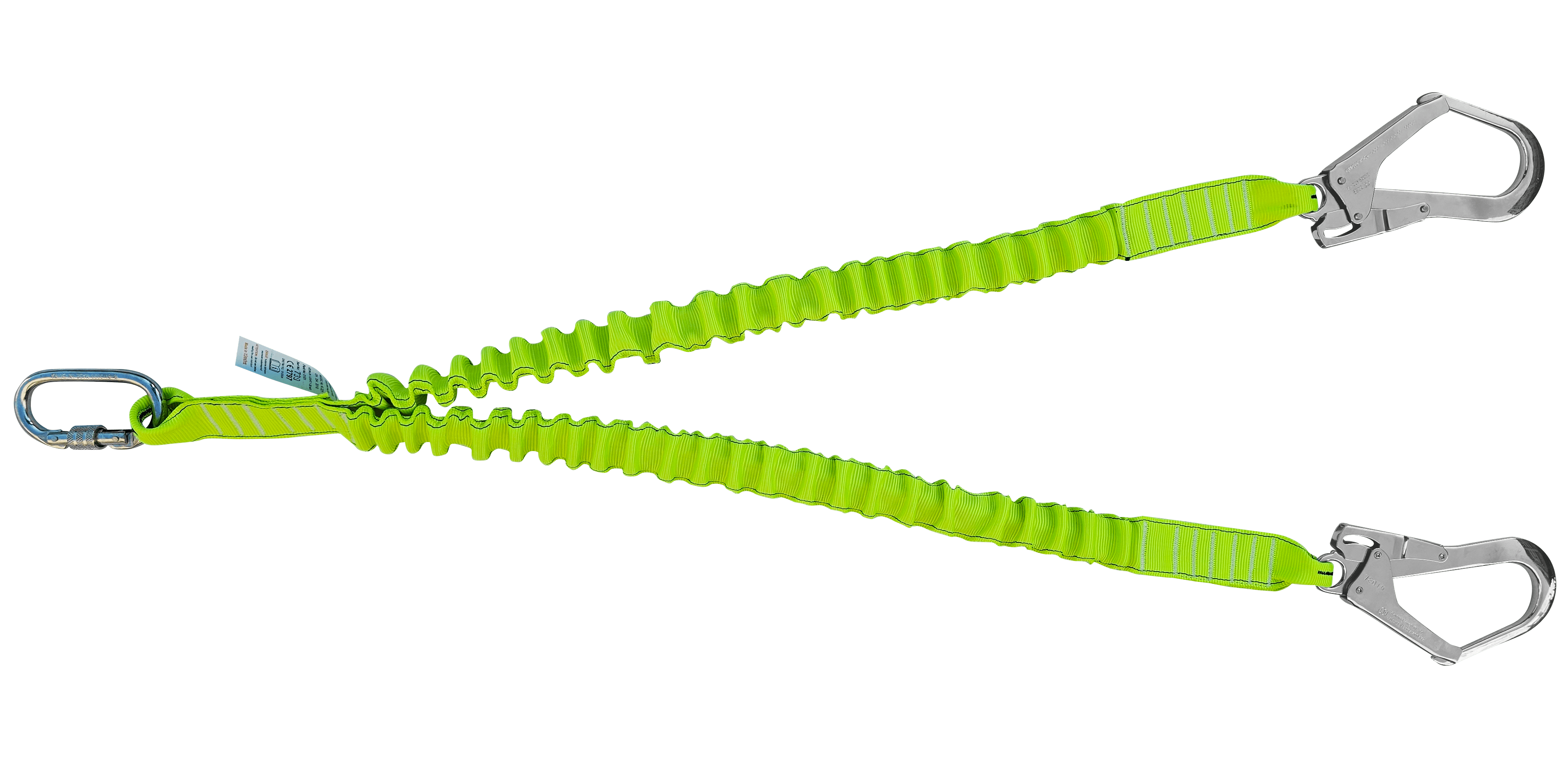 Kİ 371 Çift Kollu Elastik Halatlı Lanyard 