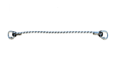 KI 283 Single-Leg Lanyard with Carabiners on Both Sides