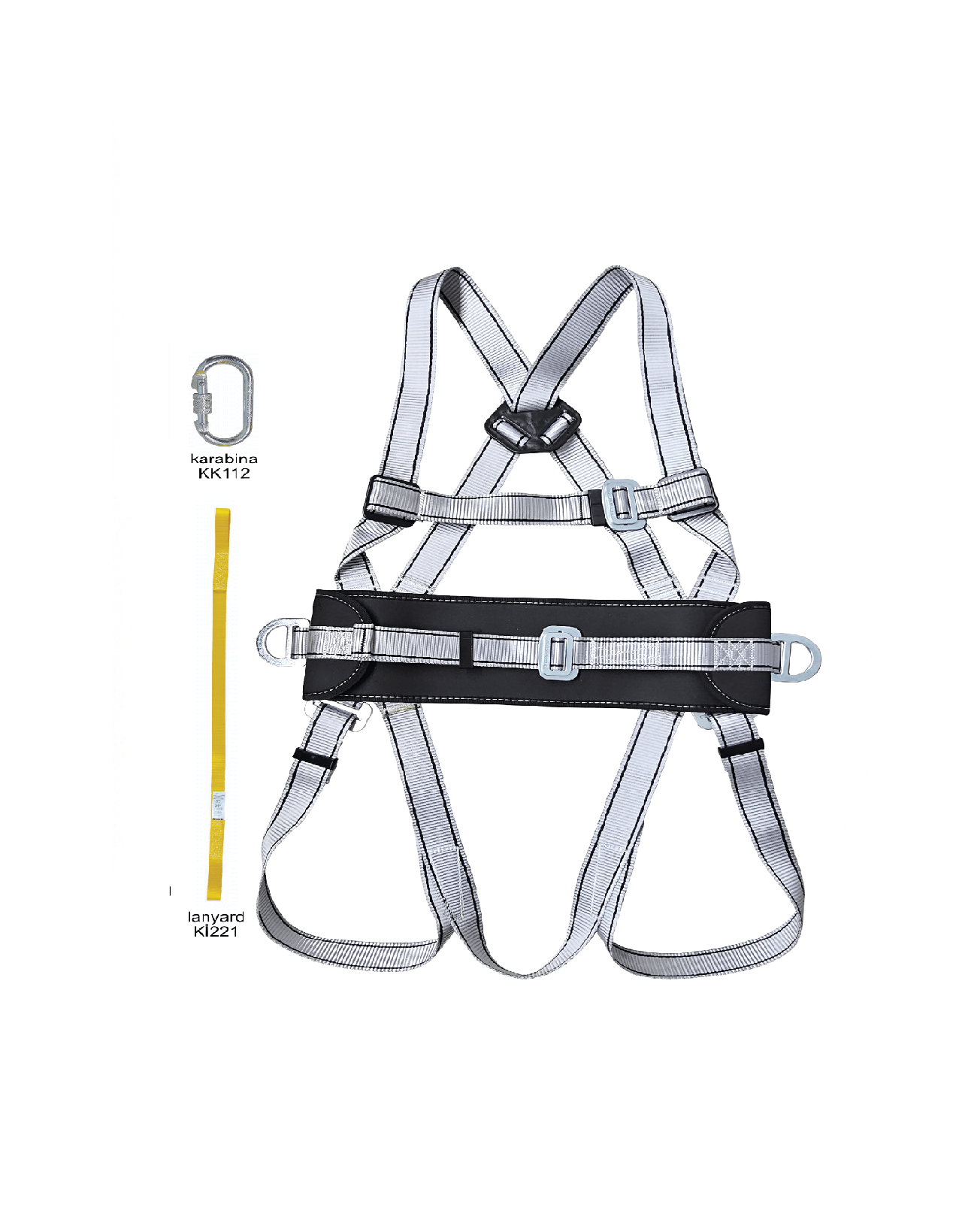 KP 30 Parachute Type Fall Arrest and Positioning Harness