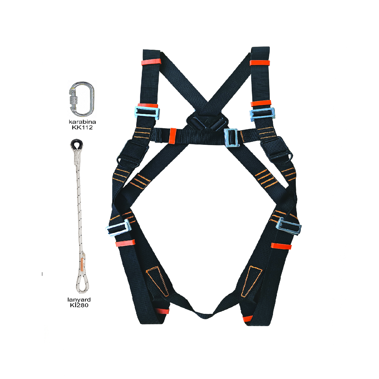 KP 37 Full Body Fall Arrest and Work Positioning Harness